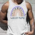 Witchy Mama Rainbow Witch Vibes Halloween Manifesting Unisex Tank Top Gifts for Him