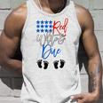 Womens 4Th Of July Pregnancy Announcement Pregnant With Twins Unisex Tank Top Gifts for Him
