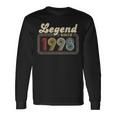 24 Years Old 24Th Birthday Decoration Legend Since 1998 Long Sleeve T-Shirt Gifts ideas