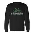 38 Miles Per Burrito Bike Ride Long Sleeve T-Shirt Gifts ideas