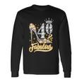 40 Fabulous 40 Years 40Th Birthday Diamond Crown Shoes Long Sleeve T-Shirt Gifts ideas