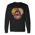 42 Answers To Life Universe Everything Hitchhikers Galaxy Guide Long Sleeve T-Shirt Gifts ideas
