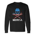 4Th Of July Merica Lacrosse American Flag Long Sleeve T-Shirt Gifts ideas