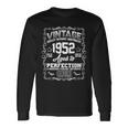 70Th Birthday Vintage 1952 Aged To Perfection Genuine Long Sleeve T-Shirt Gifts ideas