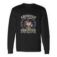 American By Birth Christian For 4Th Of July Long Sleeve T-Shirt Gifts ideas