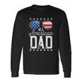 All American Dad 4Th Of July Fathers Day Long Sleeve T-Shirt Gifts ideas