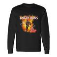 Angry Runs Good Morning Football Sport Lover Football Fan Long Sleeve T-Shirt Gifts ideas
