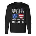 Aviator Us Flag Sunglasses Stars Stripes Reproductive Rights Long Sleeve T-Shirt Gifts ideas