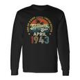 Awesome Since April 1943 Vintage 80Th Birthday For Long Sleeve T-Shirt T-Shirt Gifts ideas