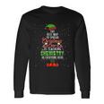 The Best Way To Spread Christmas Cheer Is Teaching Chemistry Long Sleeve T-Shirt Gifts ideas
