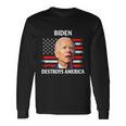 Biden Destroy American Joe Biden Confused 4Th Of July Long Sleeve T-Shirt Gifts ideas