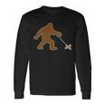 Bigfoot Walking Chihuahua Dog Long Sleeve T-Shirt Gifts ideas