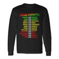 Black Women Freeish Since 1865 Party Decorations Juneteenth Long Sleeve T-Shirt Gifts ideas