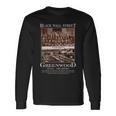 Black Wall Street Never Forget Greenwood Tulsa Oklahoma Tshirt Long Sleeve T-Shirt Gifts ideas