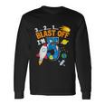 Blast Off Im 5 Astronaut 5Th Birthday Space Costume Long Sleeve T-Shirt Gifts ideas
