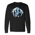 Blue Ice Dragon Halloween Team Undead Long Sleeve T-Shirt Gifts ideas