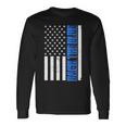 Back The Blue Thin Blue Line Us Flag Long Sleeve T-Shirt Gifts ideas