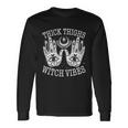 Boho Thick Thighs Witch Vibes Long Sleeve T-Shirt Gifts ideas