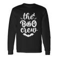 The Boo Crew Halloween Quote Long Sleeve T-Shirt Gifts ideas