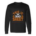 This Is Boo Sheet Dracula Hallloween Quote Long Sleeve T-Shirt Gifts ideas