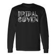 Bridal Coven Witch Bride Party Halloween Wedding Long Sleeve T-Shirt Gifts ideas
