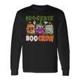 Bus Driver Boo Crew School Bus Driver Life Halloween Long Sleeve T-Shirt Gifts ideas