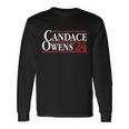 Candace Owens For President 24 Election Long Sleeve T-Shirt Gifts ideas