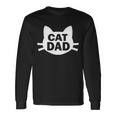 Cat Dad Tshirt V2 Long Sleeve T-Shirt Gifts ideas