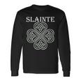 Celtic Slainte Cheers Good Health From Ireland Long Sleeve T-Shirt Gifts ideas