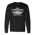 Certified Living Legend Since 1982 Legends Never Die 40Th Birthday Long Sleeve T-Shirt Gifts ideas