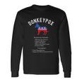 Conservative Republican Anti Biden Donkeypox Long Sleeve T-Shirt Gifts ideas