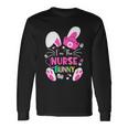 Cute Bunnies Easter Im The Nurse Nurse Life Rn Nursing Long Sleeve T-Shirt Gifts ideas