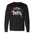 Cute Toddler Little Devil Halloween Trick Or Treat Long Sleeve T-Shirt Gifts ideas