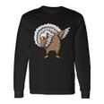 Dabbing Turkey Thanksgiving Day Tshirt Long Sleeve T-Shirt Gifts ideas