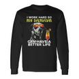 Dalmatian I Work Hard So My Dalmation Can Have A Better Life Long Sleeve T-Shirt T-Shirt Gifts ideas