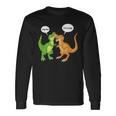 Dinosaur Trex Hug Me Im Trying Long Sleeve T-Shirt Gifts ideas