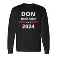 Don And Ron 2024 &8211 Make America Florida Republican Election Long Sleeve T-Shirt Gifts ideas
