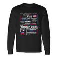 Donald Trump 2024 Election Gop Long Sleeve T-Shirt Gifts ideas