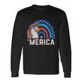 Eagle Mullet 4Th Of July Rainbow Usa American Flag Merica Long Sleeve T-Shirt Gifts ideas