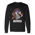 Eagle Mullet 4Th Of July Usa American Flag Merica V2 Long Sleeve T-Shirt Gifts ideas