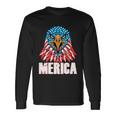 Eagle Mullet 4Th Of July Usa American Flag Merica V6 Long Sleeve T-Shirt Gifts ideas