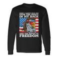 Eagle Mullet Party In The Back Sound Of Freedom 4Th Of July Long Sleeve T-Shirt Gifts ideas
