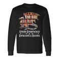 Easily Distracted By Dragons And Books V2 Long Sleeve T-Shirt Gifts ideas