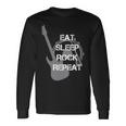 Eat Sleep Rock Repeat Long Sleeve T-Shirt Gifts ideas