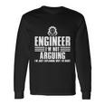 Engineer Art Mechanic Electrical Engineering Long Sleeve T-Shirt Gifts ideas