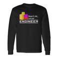 Engineer Children Toy Big Building Blocks Build Builder Long Sleeve T-Shirt Gifts ideas