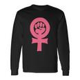 Feminism Venus Clenched Fist Symbol Rights Feminist Long Sleeve T-Shirt Gifts ideas
