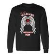 Firefighter Proud Wildland Firefighter Mom Long Sleeve T-Shirt Gifts ideas