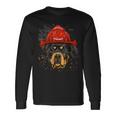 Firefighter Rottweiler Firefighter Rottweiler Dog Lover Long Sleeve T-Shirt Gifts ideas