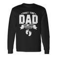 First Time Dad Est 2022 Wish Me Luck Long Sleeve T-Shirt Gifts ideas